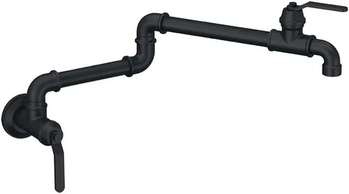 Vista 12 de Gerber Kinzie - Llenador de ollas de pared con 2 asas y brazo oscilante plegable