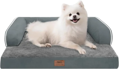 Vista 79 de Cama pequeña para perros y sofá para gatos, camas ortopédicas impermeables para perros pequeños, cama para gatos, sofá para mascotas cómodo