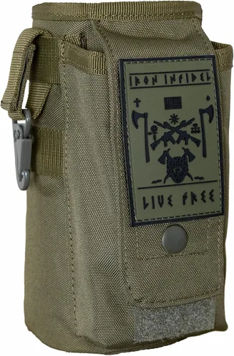 Vista 22 de Iron InfideI Battle Bottle Sleeve - Funda para botella de 64 oz y 32 oz, solo para botella de agua de acero de medio galón de 1L Cubierta Agua