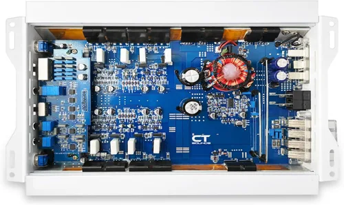 Vista 6 de Amplificador de audio AT para automóvil, de CT Sounds, Blanco