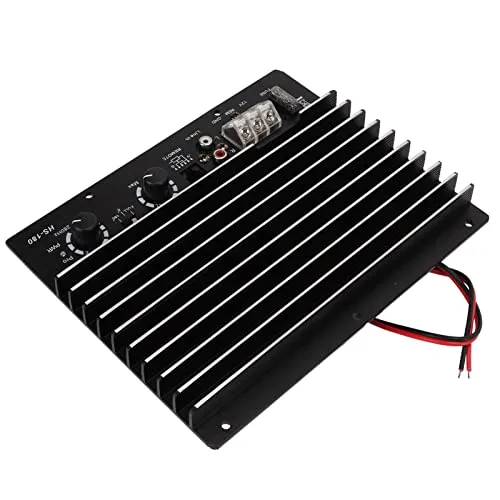 Vista 3 de Negro 12 V Amplificador de Coche 1000 W Audio Subwoofer Amplificador de Potencia Multi para Automóvil