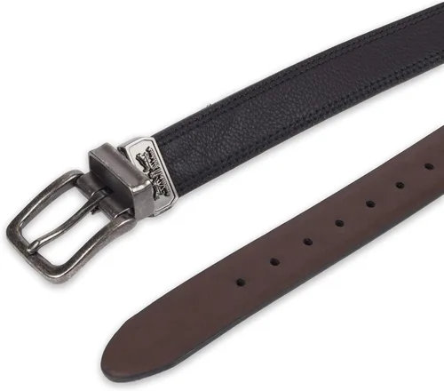 Vista 32 de Levi's Cinturón para niños grandes, cinturón reversible dos en uno informal apto para la escuela