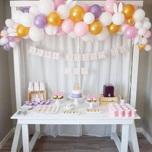 Vista 4 de Paquete de 24 adornos para cupcakes con purpurina para tercer cumpleaños, corona, decoración de pastel para tercer baby shower, aniversario, Rosa