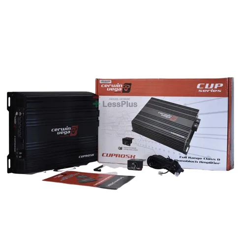 Vista 8 de Cerwin-Vega 1-Channel Class D Monoblock Amplificador de audio para coche
