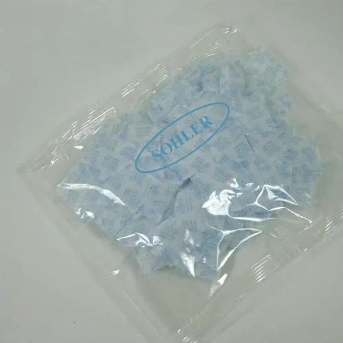 Vista 3 de Paquetes de desecantes de gel de sílice premium de 0.04 oz, 100 paquetes absorbentes de humedad, deshumidificador resistente al aceite, alimentos