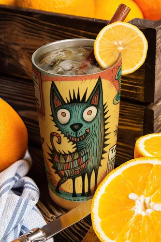 Vista 3 de Regalos de lobo de 20 onzas para los amantes del lobo, divertido amante del café, taza de vaso de lobo, taza de viaje aislada con tapa, termo