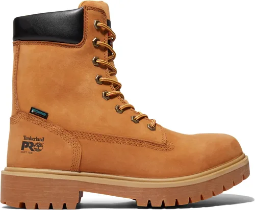 Vista 5 de Botas para hombre Timberland PRO 26011, ajuste directo, caña de 8 pulgadas, punta blanda Trigo-2024 Nuevo