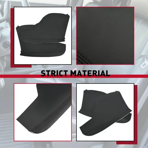 Vista 3 de HECASA Cubierta de reposabrazos para panel de puerta, compatible con Honda Odyssey 2011-2017 de PVC, repuesto para reposabrazos de puerta