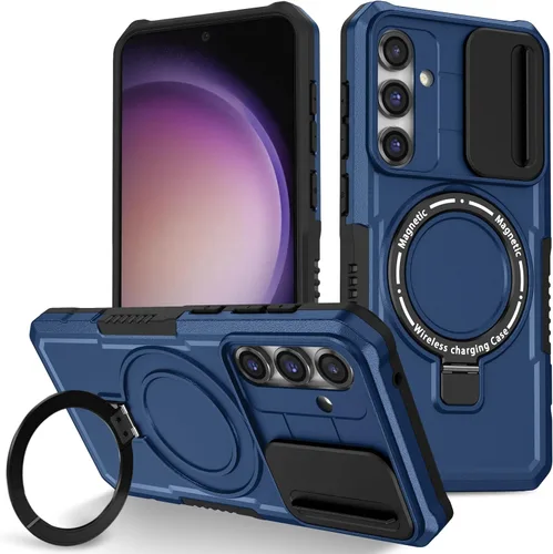 Vista 47 de Funda magnética para Samsung Galaxy Note 20 Ultra, soporte para teléfono, funda protectora mate a prueba de golpes, funda protectora para teléfono