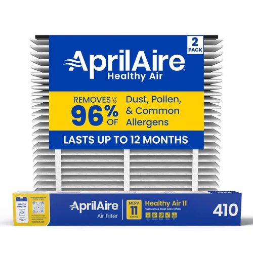 Vista 23 de Filtro de Repuesto AprilAire 410 para Purificadores de Aire AprilAire para Toda la Casa - MERV 11, Aire Limpio y Polvo, Filtro de Aire 16x25x4