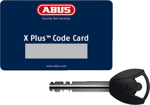 Vista 2 de ABUS U-Lock Granit Power 58/140HBIII - Cerradura fuerte para motocicleta con doble bloqueo, nivel de seguridad ABUS 18, altura del grillete 10.236 in