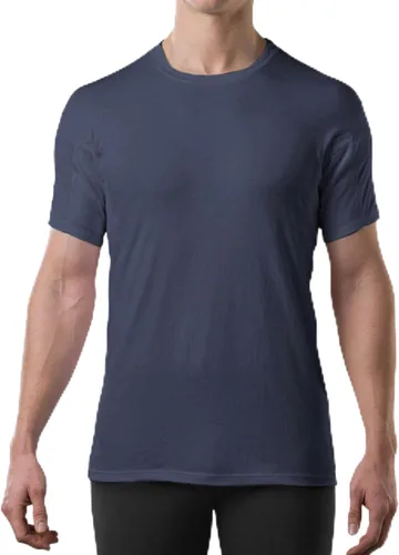 Vista 11 de Camiseta interior de algodón a prueba de sudor para hombre, bloqueo de olor Blanco