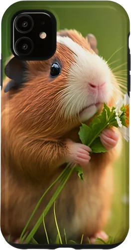 Vista 8 de iPhone 16 Guinea Pig Lover Cute Pet Women Girl Guinea Pig Graphic Case