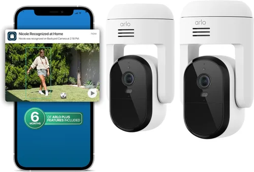 Vista 9 de Arlo Cámara de seguridad esencial para exteriores con zoom de inclinación