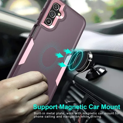Vista 2 de Funda de teléfono para Galaxy A14 5G [a prueba de golpes] [a prueba de caídas] [protector de pantalla], resistente protección para Samsung Galaxy