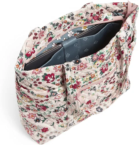 Vista 2 de Vera Bradley Bolsa de algodón de lujo Vera