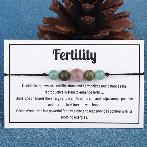 Vista 4 de Caiyao Pulsera de cristal curativo para mujeres y hombres, pulsera de cuentas de cristal curativo con ojo de tigre, amatista de 7 chakras, pulsera