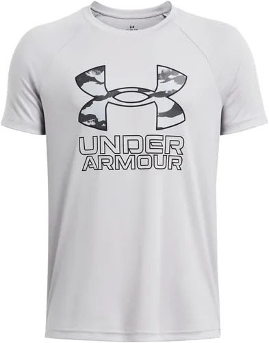 Vista 26 de Under Armour Camiseta de manga corta Tech Hybrid con estampado para niños
