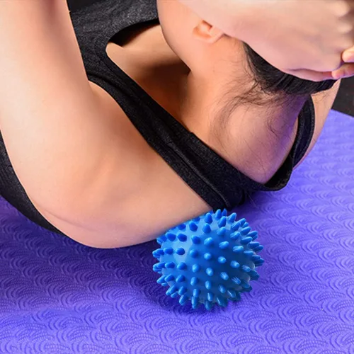 Vista 4 de PGYUD Pelotas de Masaje Profesionales Pelota para Pies Masajeador de Pies Rodillo con Púas para Tejido Profundo Punto de Activación Fascitis Plantar