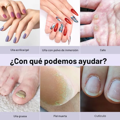 Vista 3 de COSLUS Taladro de uñas inalámbrico con lima eléctrica: profesional para uñas acrílicas, gel, polvo adhesivo, portátil, kit de máquina de taladro