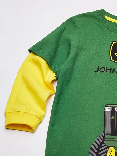 Vista 3 de John Deere Camiseta de manga larga para niño pequeño