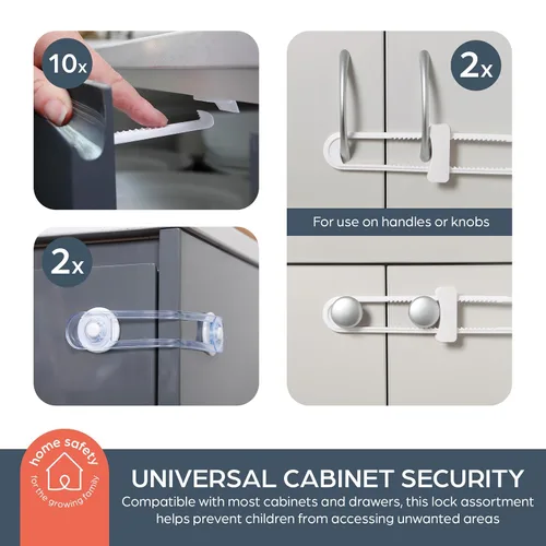 Vista 2 de Dreambaby Kit de seguridad para el hogar de 46 piezas