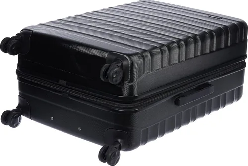 Vista 2 de Tienda Basics Equipaje de maleta expandible con ruedas rígidas, Negro, Spinner