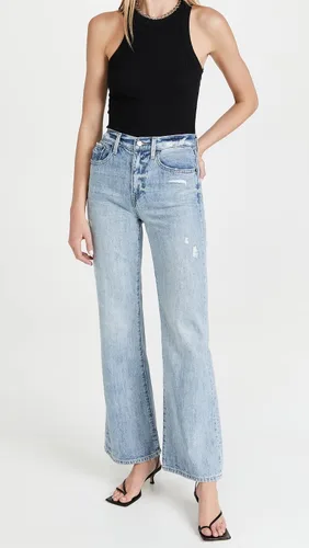 Vista 5 de Pistola Denim Stevie Jeans de pierna ancha de talle alto para mujer