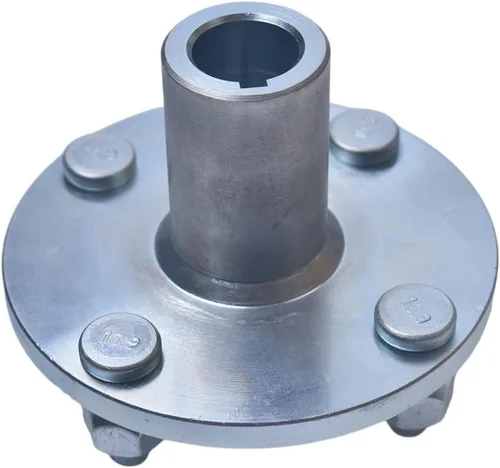 Vista 4 de Cubo de Eje Vivo para Go Kart de 4" x 4" Patrón de Pernos y Paso de Eje de 1" a 3/4