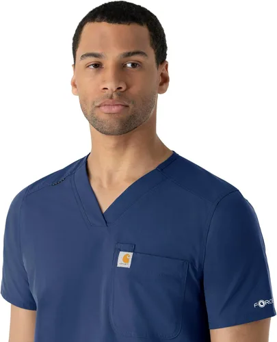 Vista 8 de Carhartt Scrubs C16113 Force Modern Fit V-Neck Top
