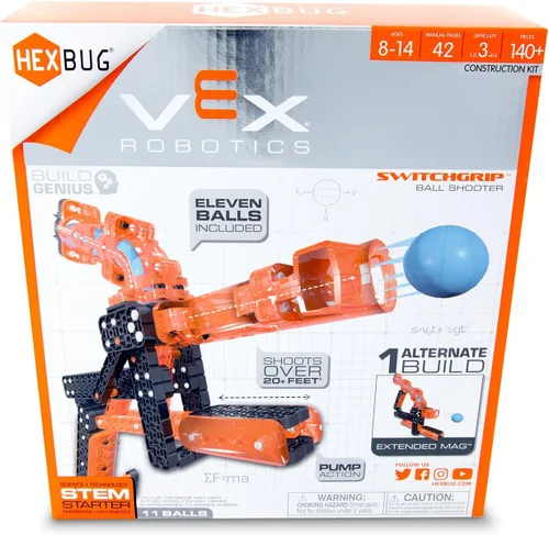 Vista 9 de HEXBUG VEX Robotics SwitchGrip Ball Shooter