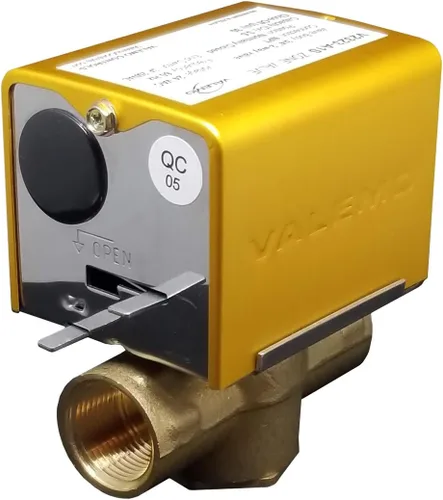 Vista 8 de V3417-A1S Válvula de zona motorizada, 3 vías, 1" sudor, normalmente cerrada, 24 VAC, con interruptor final