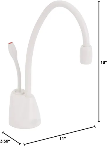 Vista 5 de Dispensador de agua caliente de diseño Insinkerator serie 1100. El depósito se vende por separado, F-GN1100BIS