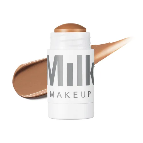 Vista 14 de Milk Makeup Crema mate bronceador multiusos en barra – Construible + mezclable Horneado - Bronce Medio