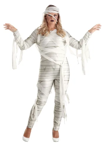 Vista 3 de Disfraz de Momia Under Wraps para Mujer Multicolor