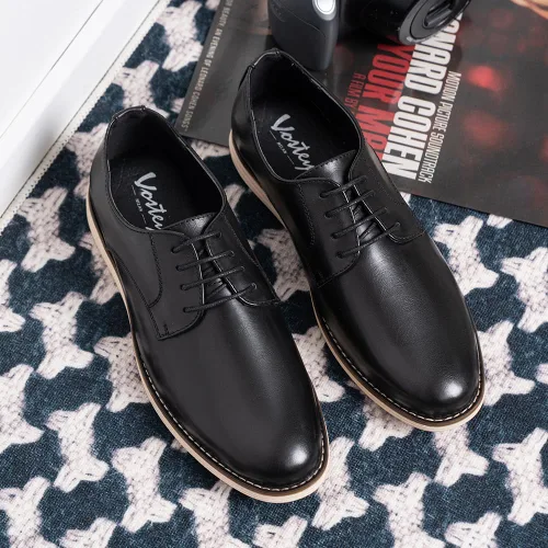 Vista 5 de Vostey Zapatos de vestir casuales para hombre, zapatos Oxford, zapatos de vestir de negocios para hombres