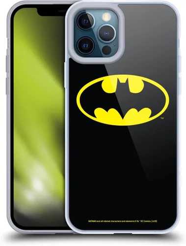 Vista 242 de Head Case Designs Funda de gel con licencia oficial de Batman DC Comics Bat Signal Logos [protección de grado militar] compatible con Apple iPhone 7