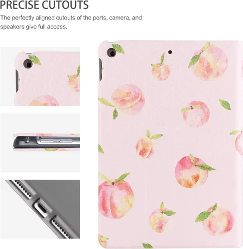 Vista 7 de Funda para iPad 9Th/8Th/7Th Generation para iPad 10.2 de 10.2 pulgadas, múltiples ángulos de visión con apagado automático y encendido para niños