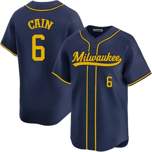 Vista 15 de Camiseta cosida de béisbol Milwaukee personalizada para hombres/mujeres/jóvenes para fanáticos de los deportes