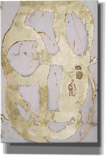 Vista 10 de Epic Graffiti Erin Ashley, arte de pared en lienzo giclée 'As de espadas en oro III', 12 x 16 pulgadas