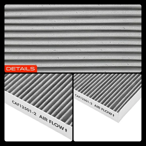 Vista 8 de A-Premium Filtro de aire de cabina de 2 piezas con carbón activado compatible con BMW X5, 530e, 530i, 540i, 540d xDrive, 740i, 745e, 750i, 760i, X6