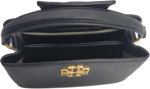 Vista 5 de Tory Burch 145357 Britten Black With Gold Hardware - Bolso micro para mujer, Negro