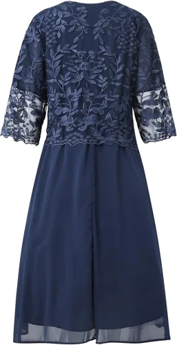 Vista 4 de Vestido de fiesta de graduación de lentejuelas para dama de honor invitada de boda floral otoño noche graduación abertura para mujer mini vestido