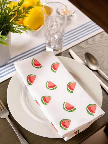 Vista 7 de DII Watermelon Collection - Camino de mesa, 14x72, Hello Summer