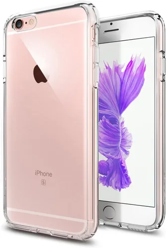 Vista 30 de TENOC Funda para iPhone 6 y iPhone 6s, Funda negra con amortiguador protector antihuellas mate para 4.7 pulgadas