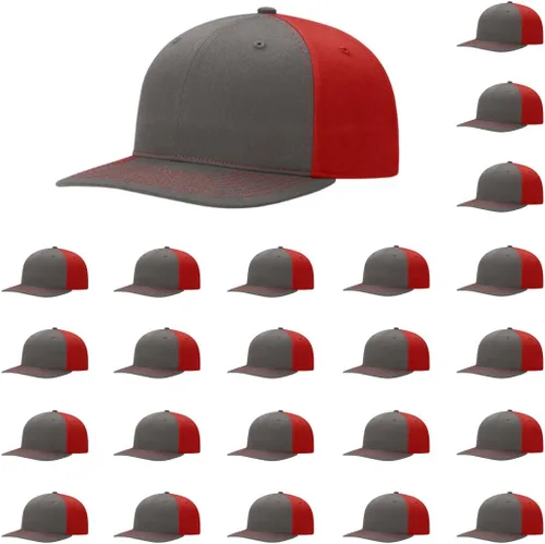 Vista 42 de Richardson 312 Gorra de béisbol ajustable con correa trasera de sarga Paquetes a granel disponibles - Talla única