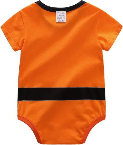 Vista 2 de daimenmeng Baby Romper Jumpsuits Cosplay Newborn Cotton Bodysuit One Piece Clothes for Boy Short Sleeve