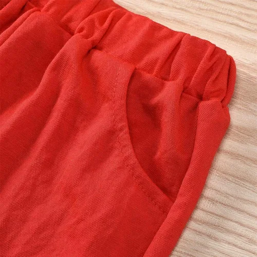 Vista 7 de Hipea Ropa de verano para bebés y niñas pequeñas, camisola con volantes, lunares y pantalones cortos casuales, ropa para recién nacida