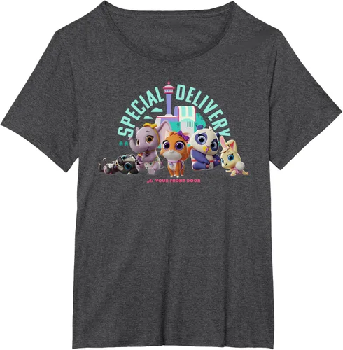 Vista 31 de Disney Camiseta de entrega especial Junior T.O.T.S, Negro, S