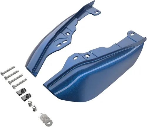Vista 17 de Advanblack Deflectores de aire Road Glide de marco medio 2024 compatibles con Harley Touring Street Glide, Road King, Electra Glide, 2009-2025